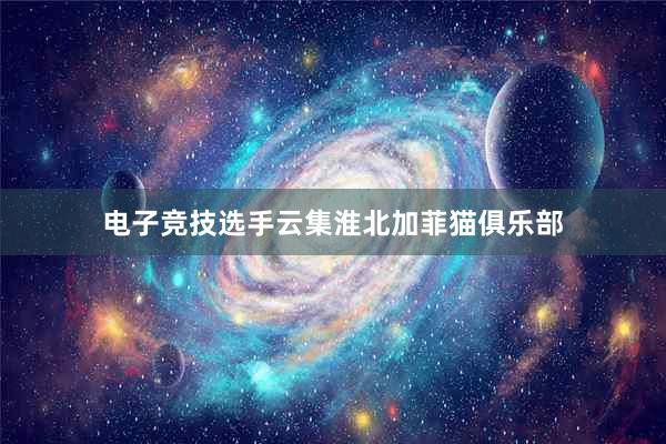 电子竞技选手云集淮北加菲猫俱乐部